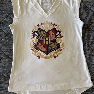 Harry Potter Women's Short Sleeve Tee - White
